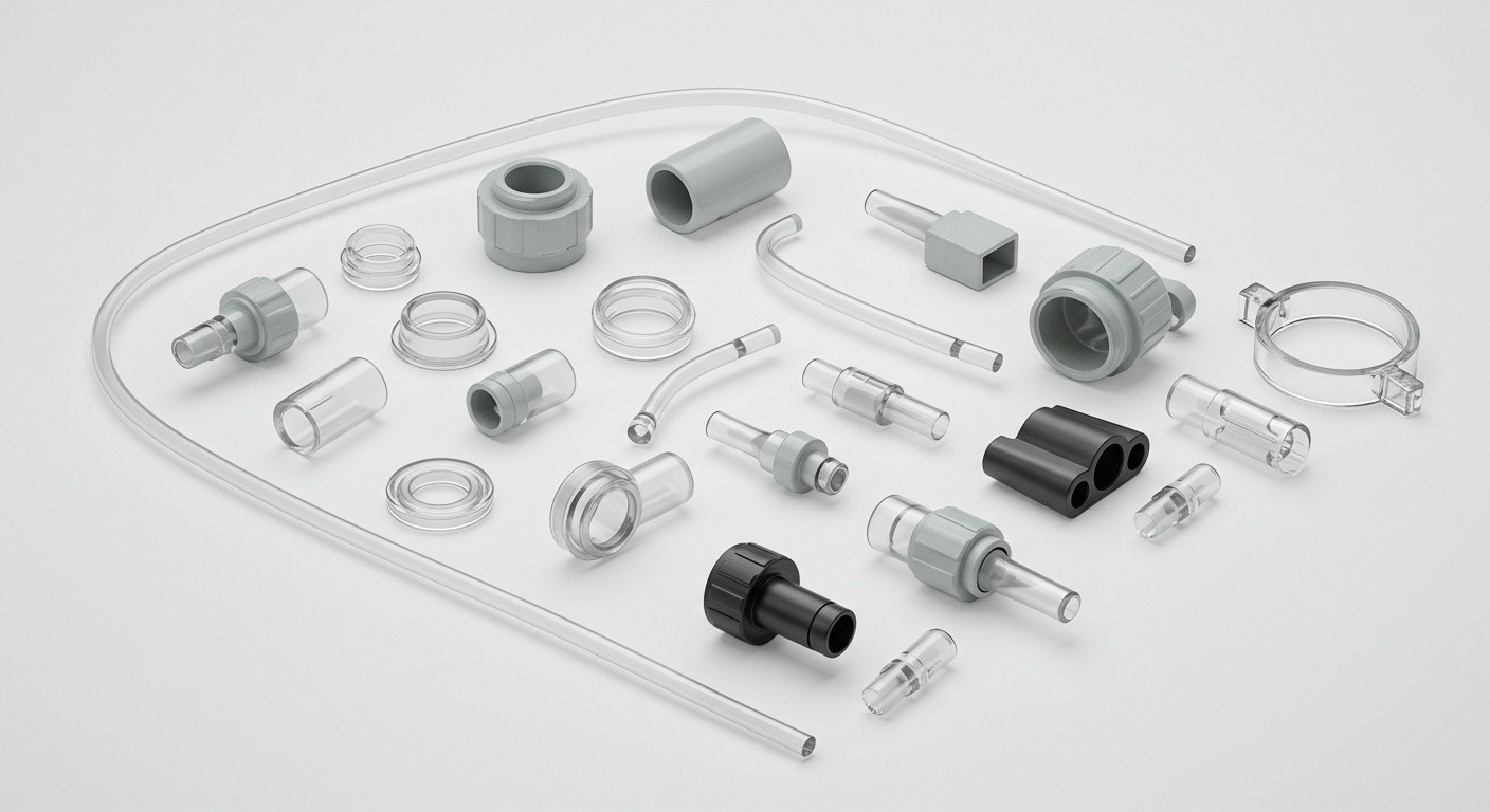 Пластиковые детали в медицинском оборудовании
