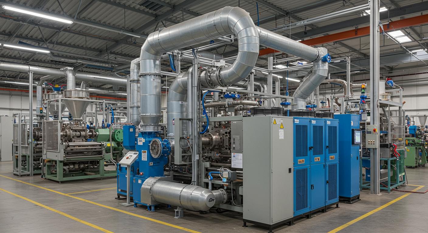 Современные системы охлаждения пластика Современная система охлаждения в производстве пластика