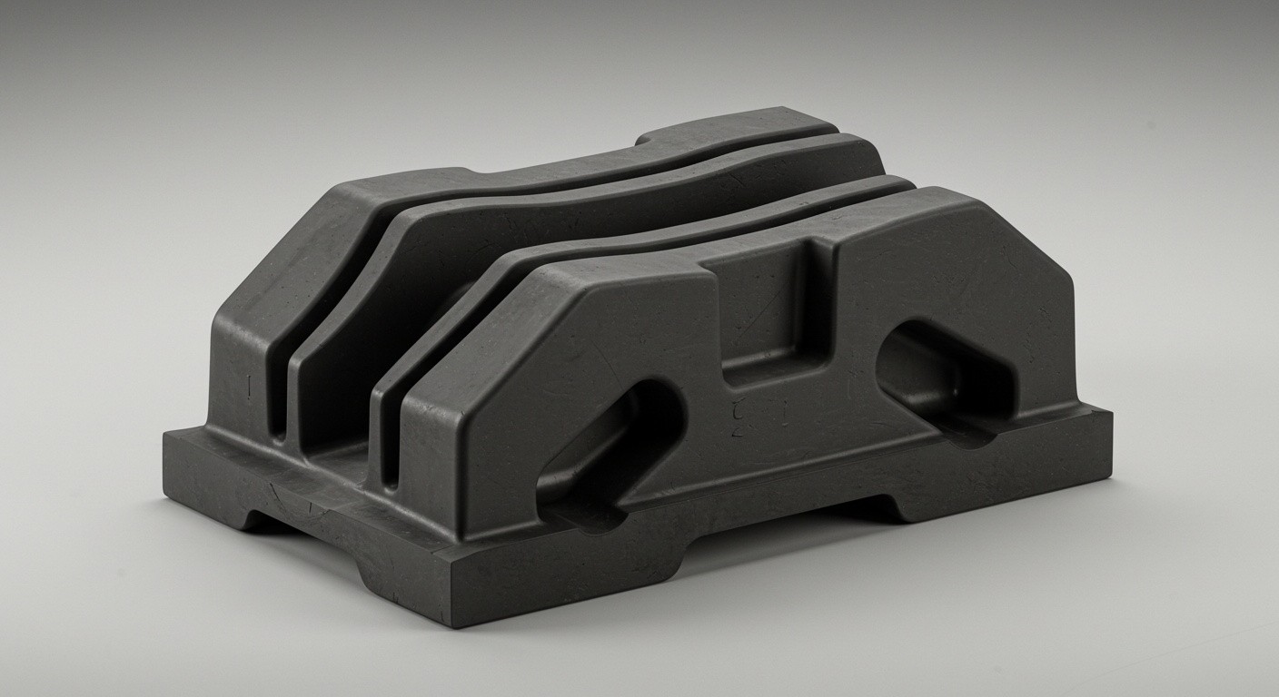 Литье резины амортизирующего типа для промышленных деталей