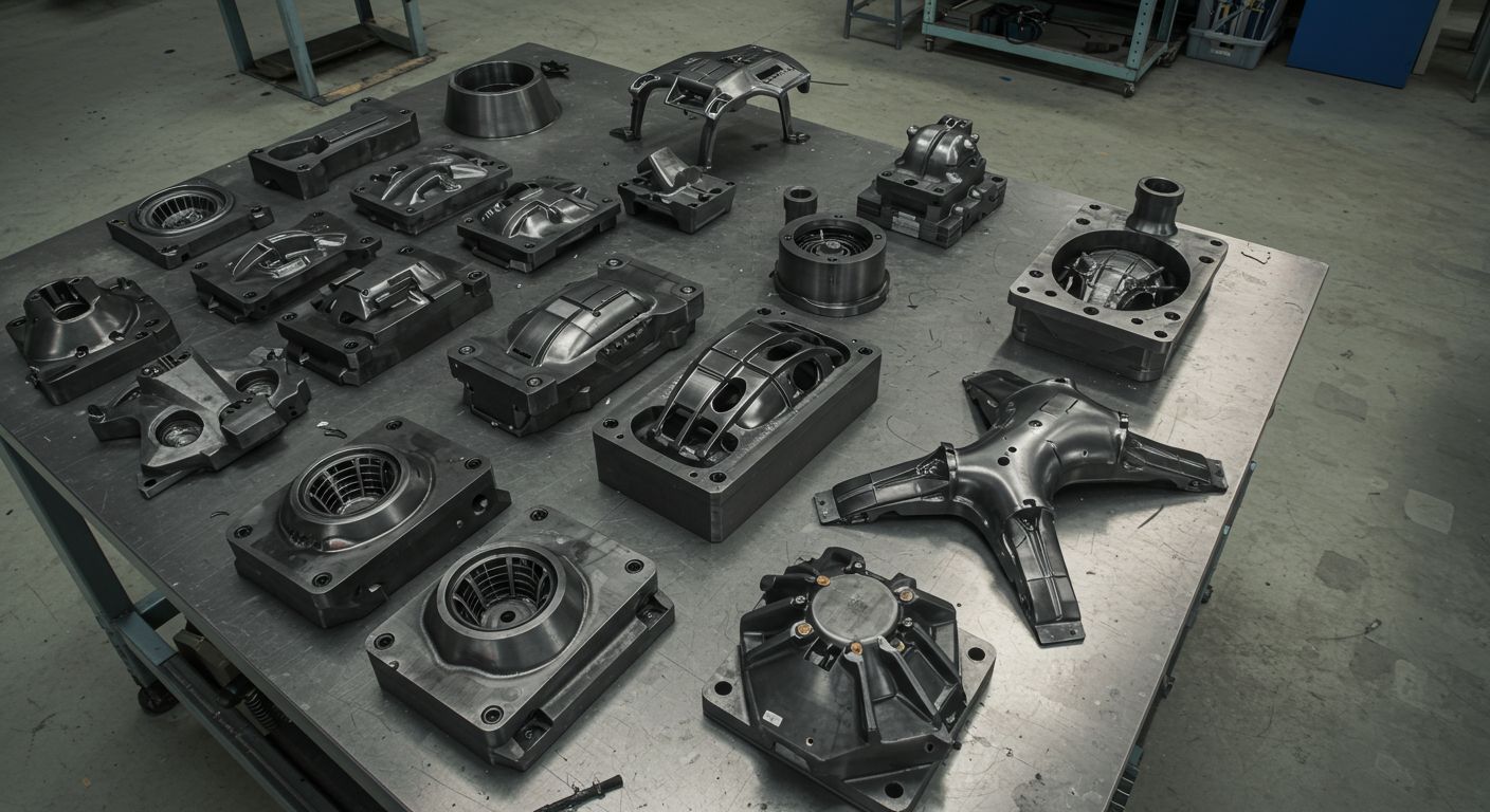 Пластиковые детали для дронов