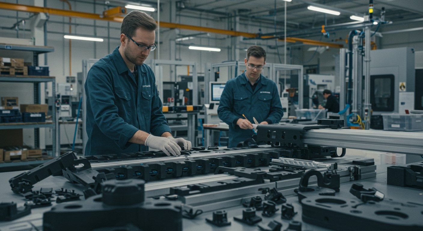 Модульные пластиковые элементы для промышленного оборудования Модульные пластиковые элементы для промышленного оборудования