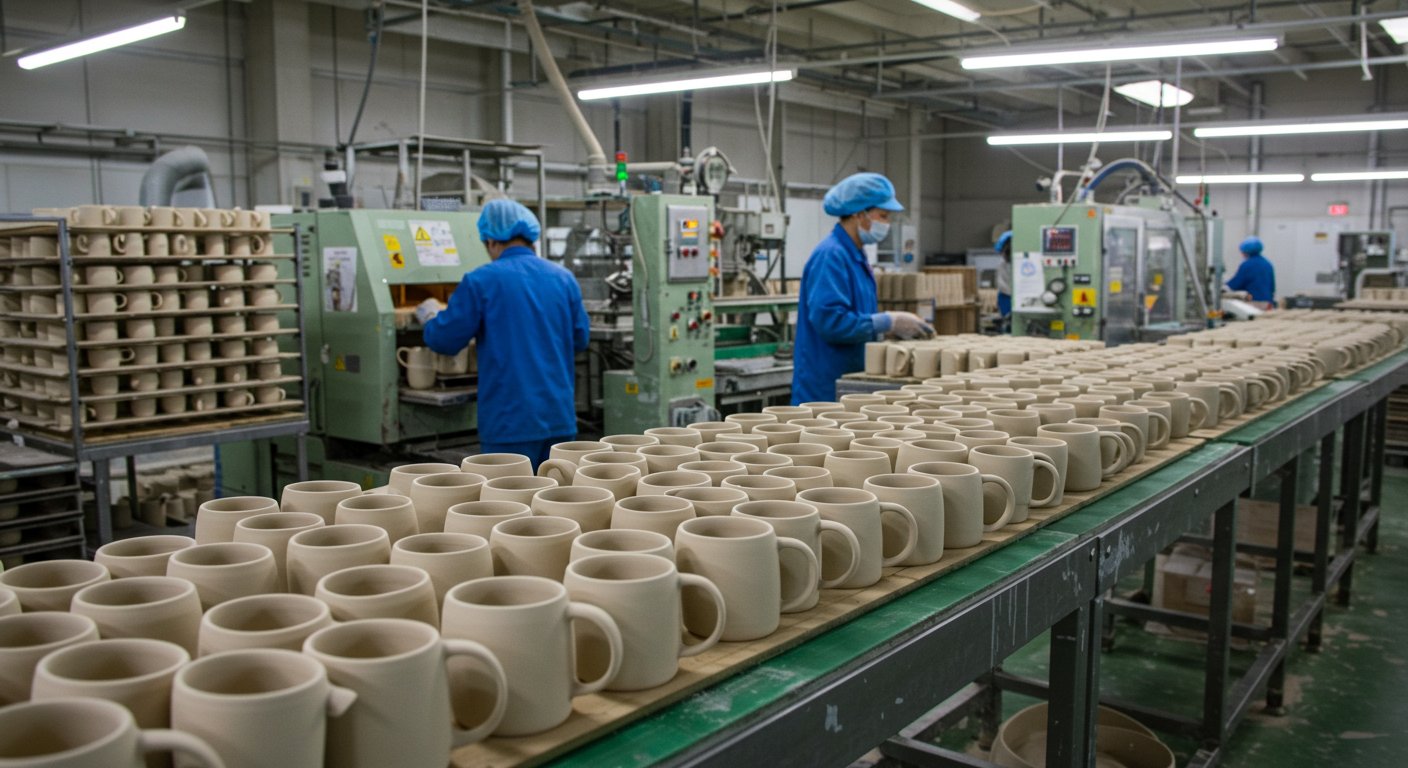 Серийное производство керамических изделий высокого качества
