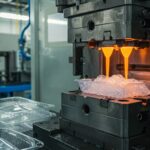Литьё пластиковых деталей стандартного качества для упаковочной промышленности