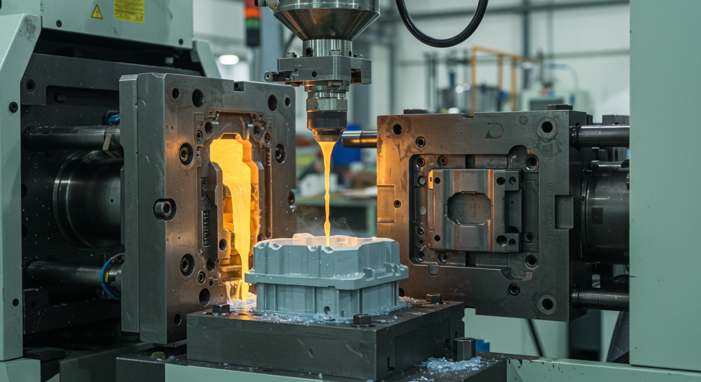 Литьё пластика для изоляционных корпусов