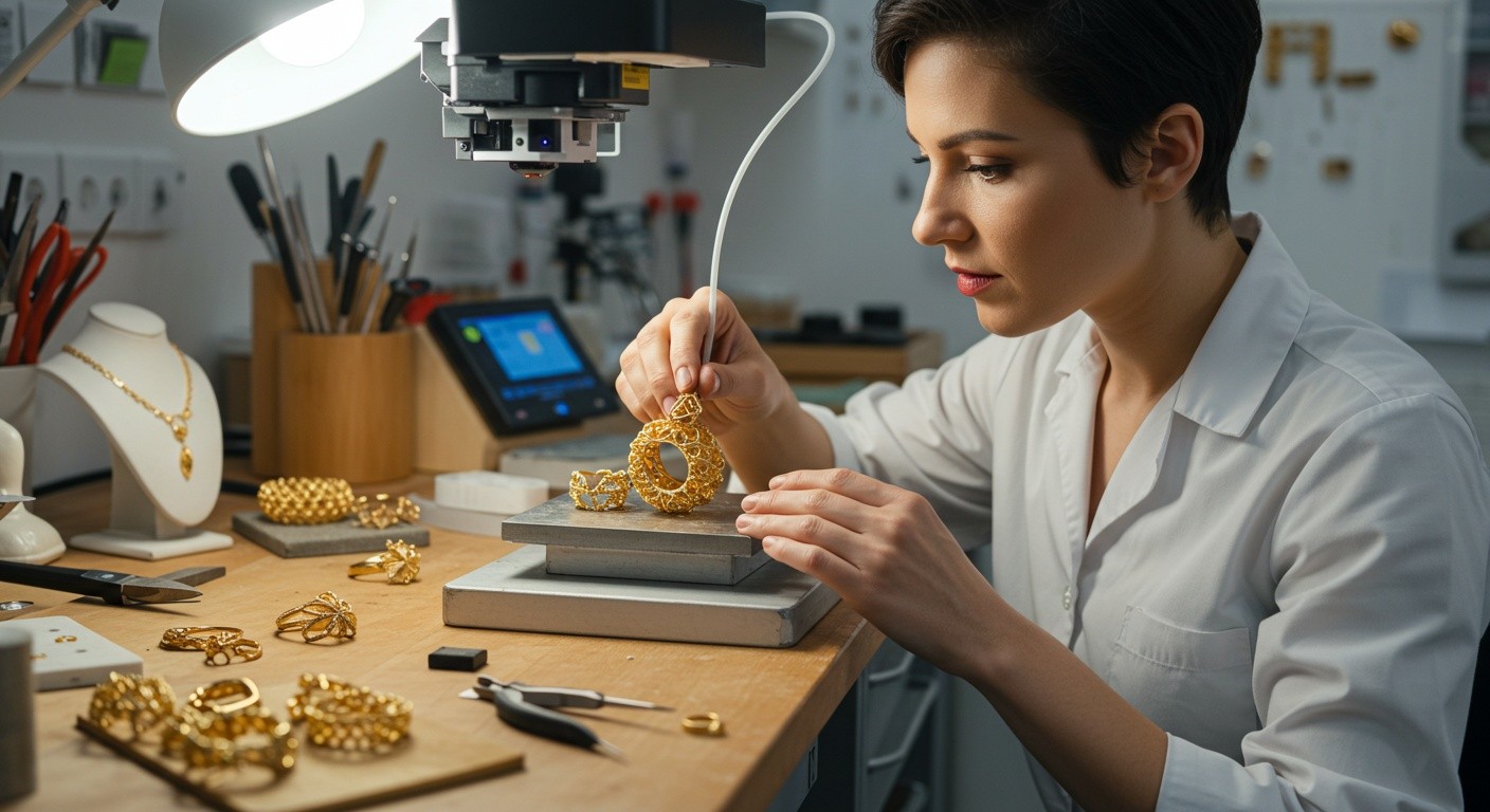 3D печать для ювелирной отрасли