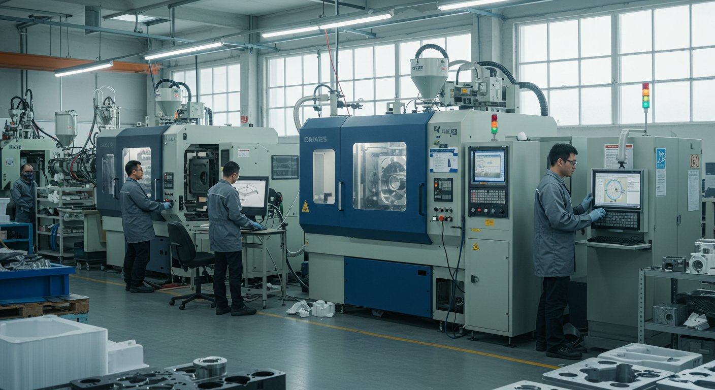 Процесс литья под давлением