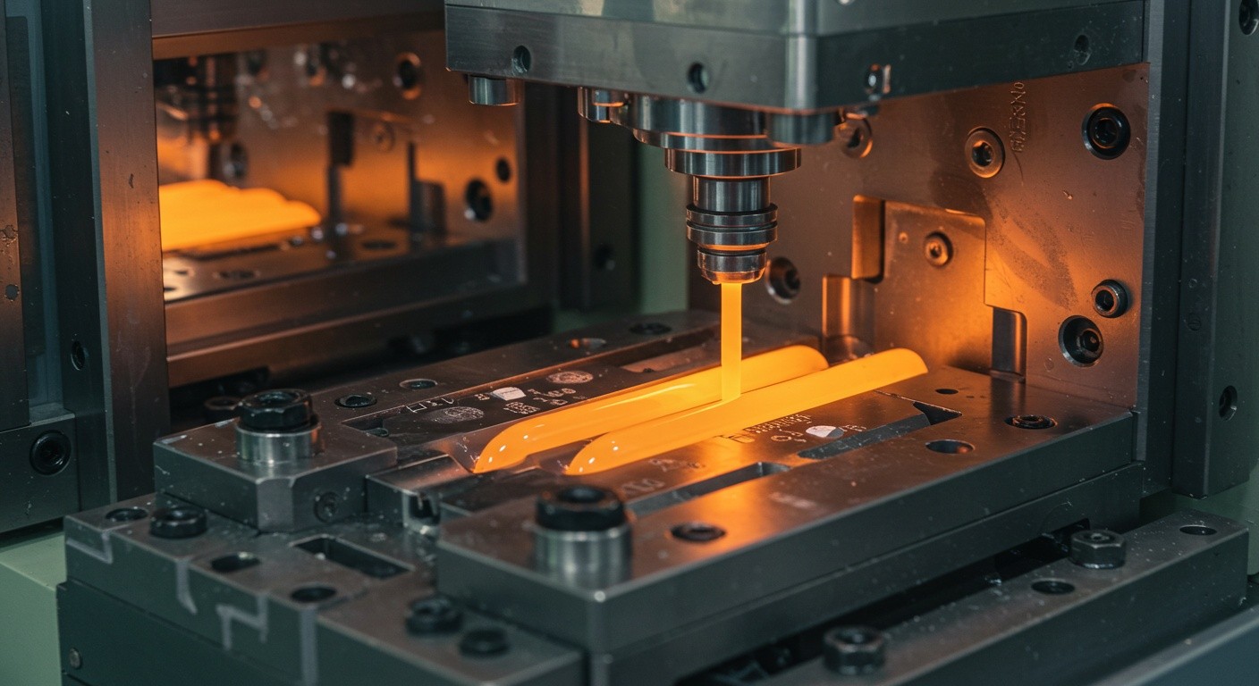 Литьё пластика для защитных оболочек проводов