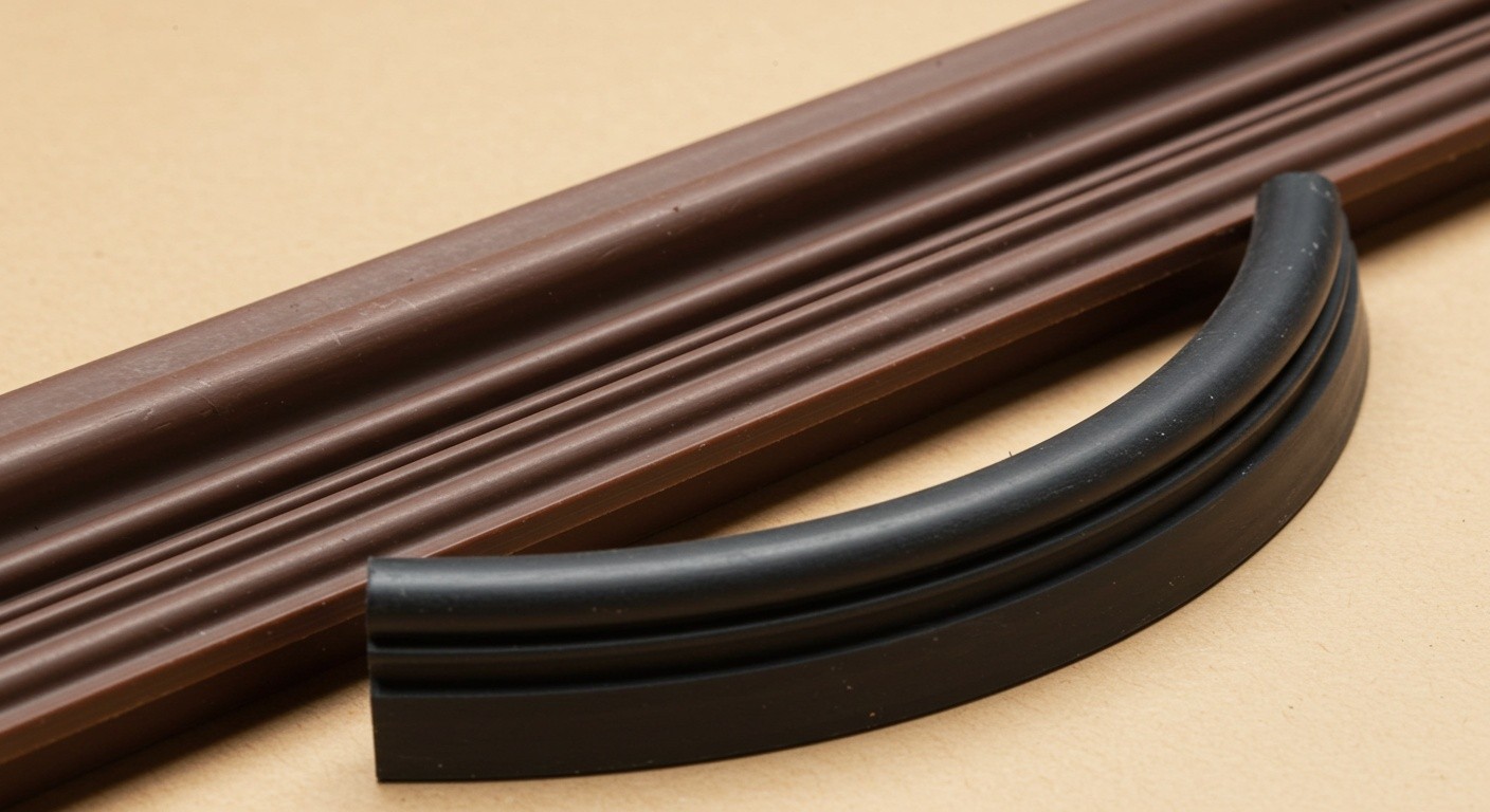 Литье резины декоративного типа для уплотнителей