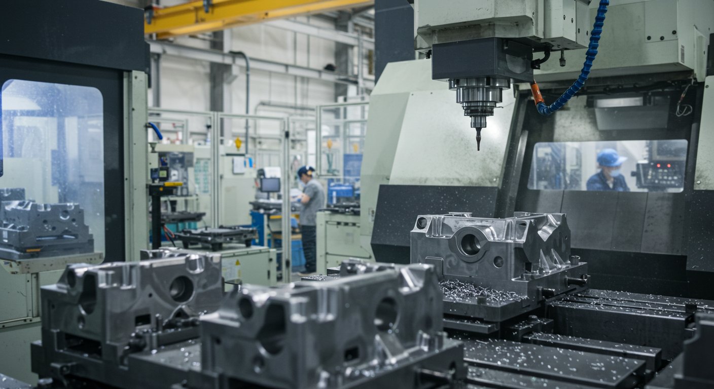 Серийное производство металлических изделий с контролем точности