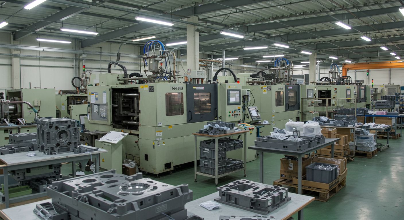 Литьё пластика для компонентов электротехнического оборудования