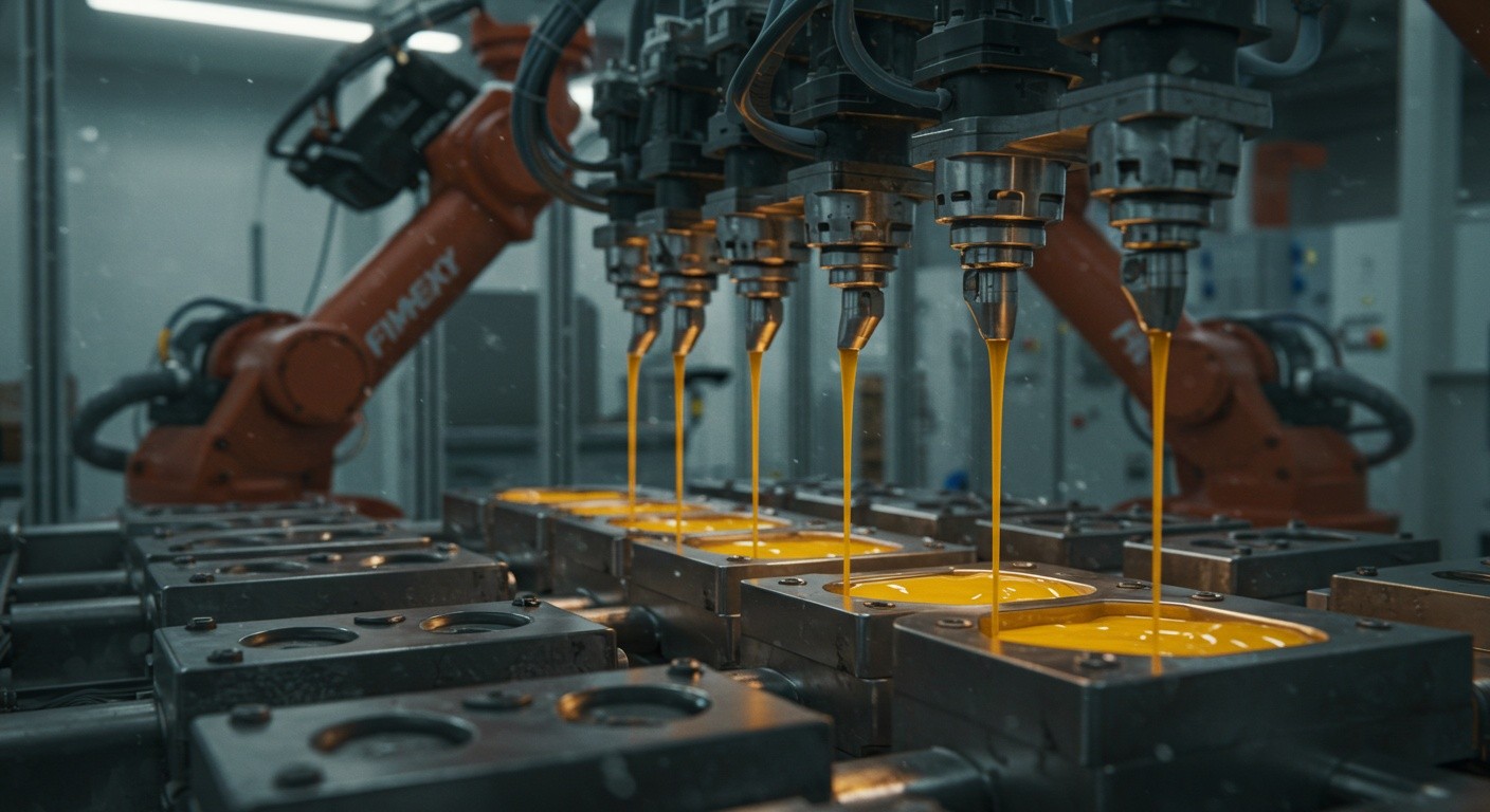 Серийное производство смоляных изделий с контролем точности