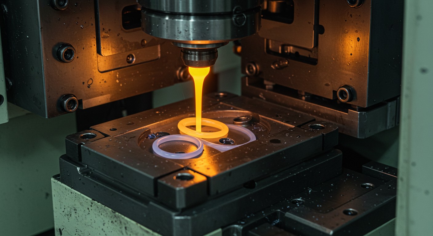 Литьё пластика для уплотнительных колец