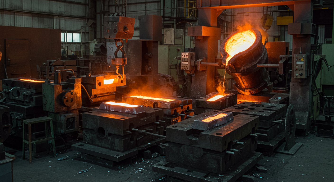 Металлическое промышленное литьё