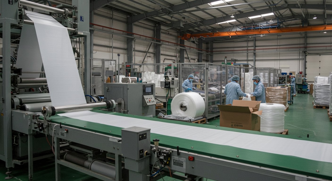 Экструзия пластиковых изделий для упаковки