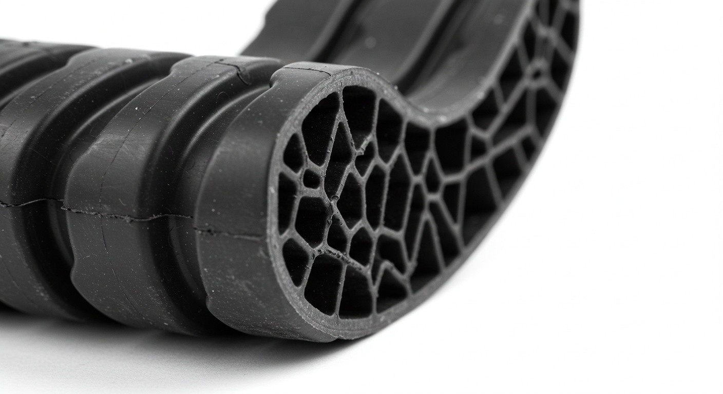 Литье резины декоративного типа для промышленных деталей