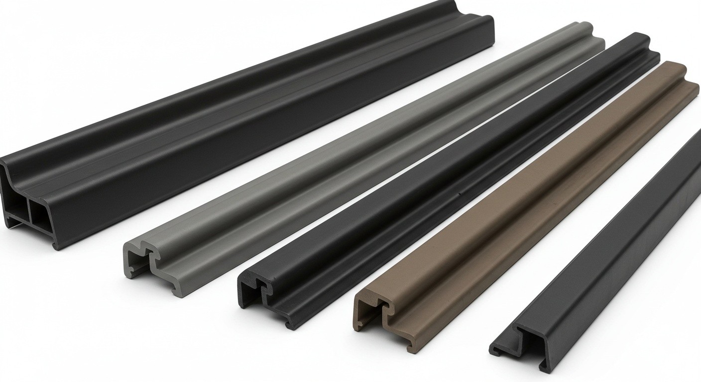 Литье резины декоративного типа для защитных элементов