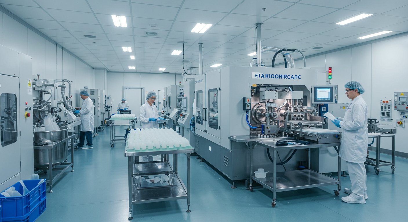 Серийное производство силиконовых изделий с сертификацией