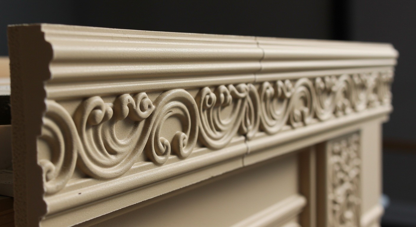 Литьё пластика для фасадных украшений