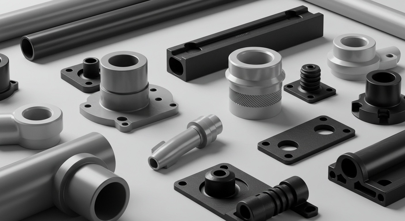 Пластиковое литьё деталей для строительства