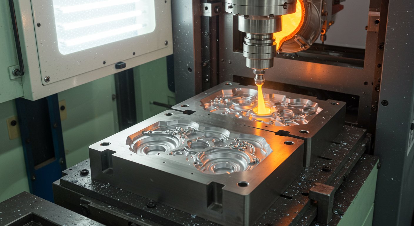 Литьё пластика для осветительных элементов