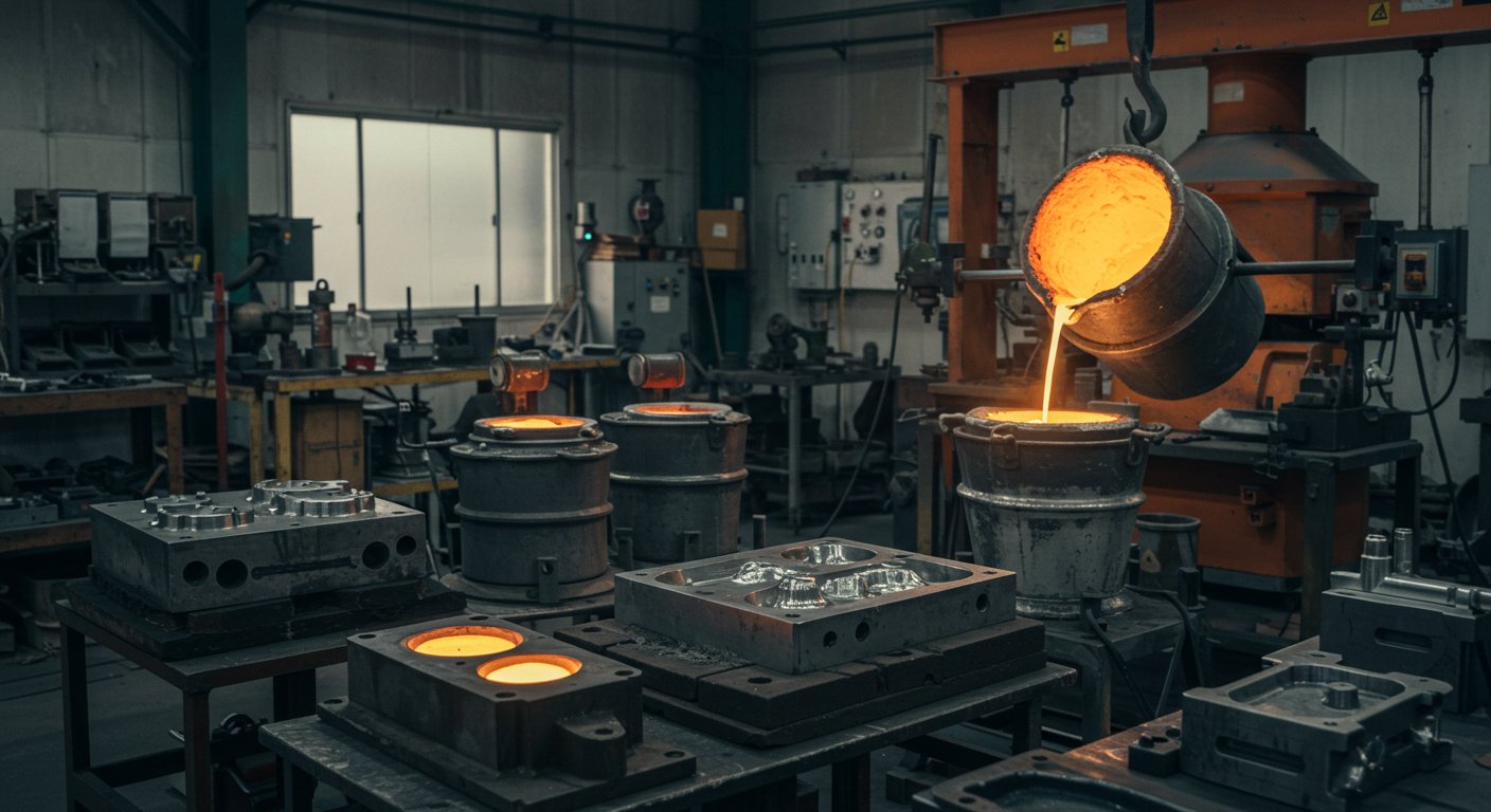 Литьё малых деталей для автомобильной отрасли