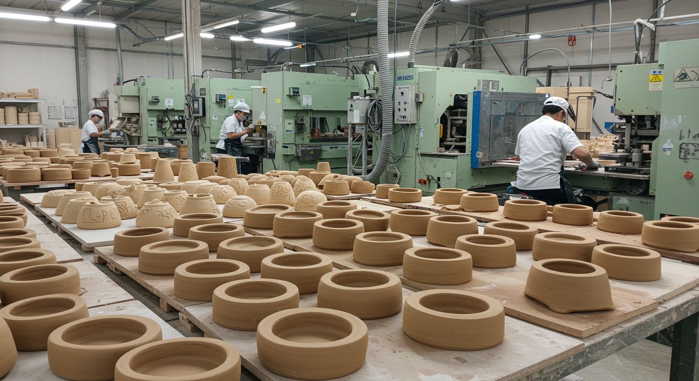 Серийное производство керамических изделий под индивидуальные требования