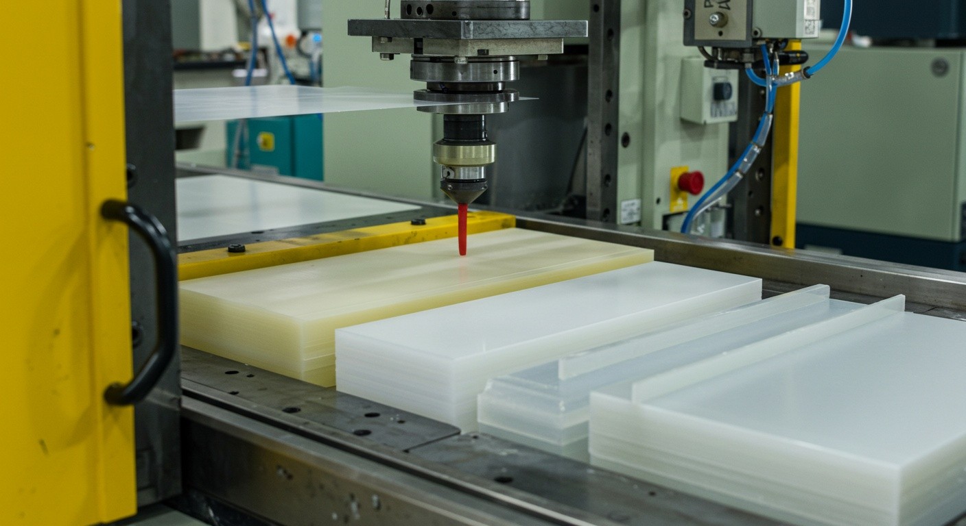 Литьё пластика для плит и листов