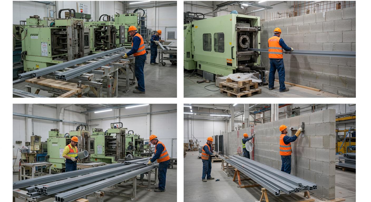 Разработка пластиковых изделий эконом класса для строительной отрасли