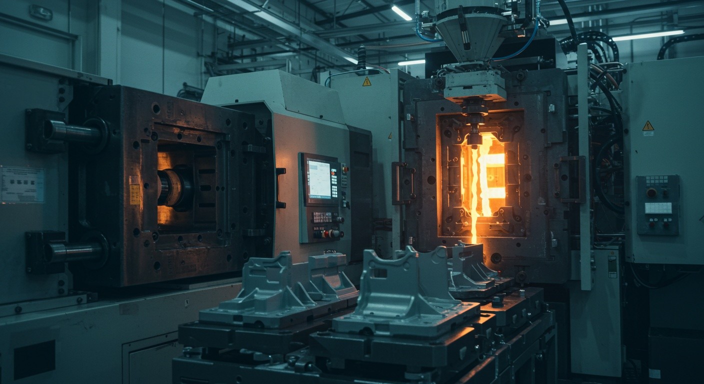 Литьё пластика для опорных элементов