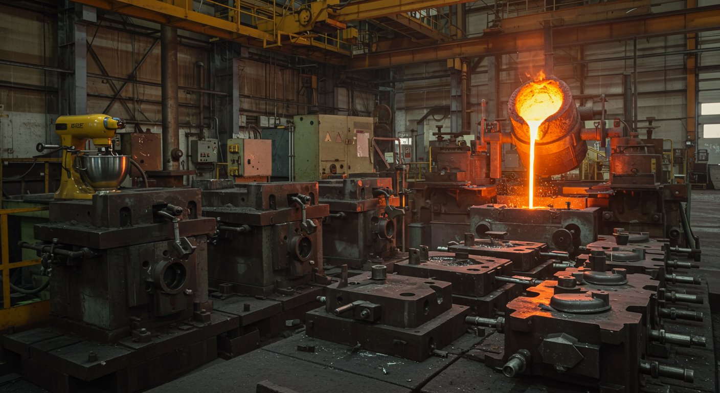 Литьё изделий и деталей для бытовой техники средних масштабов