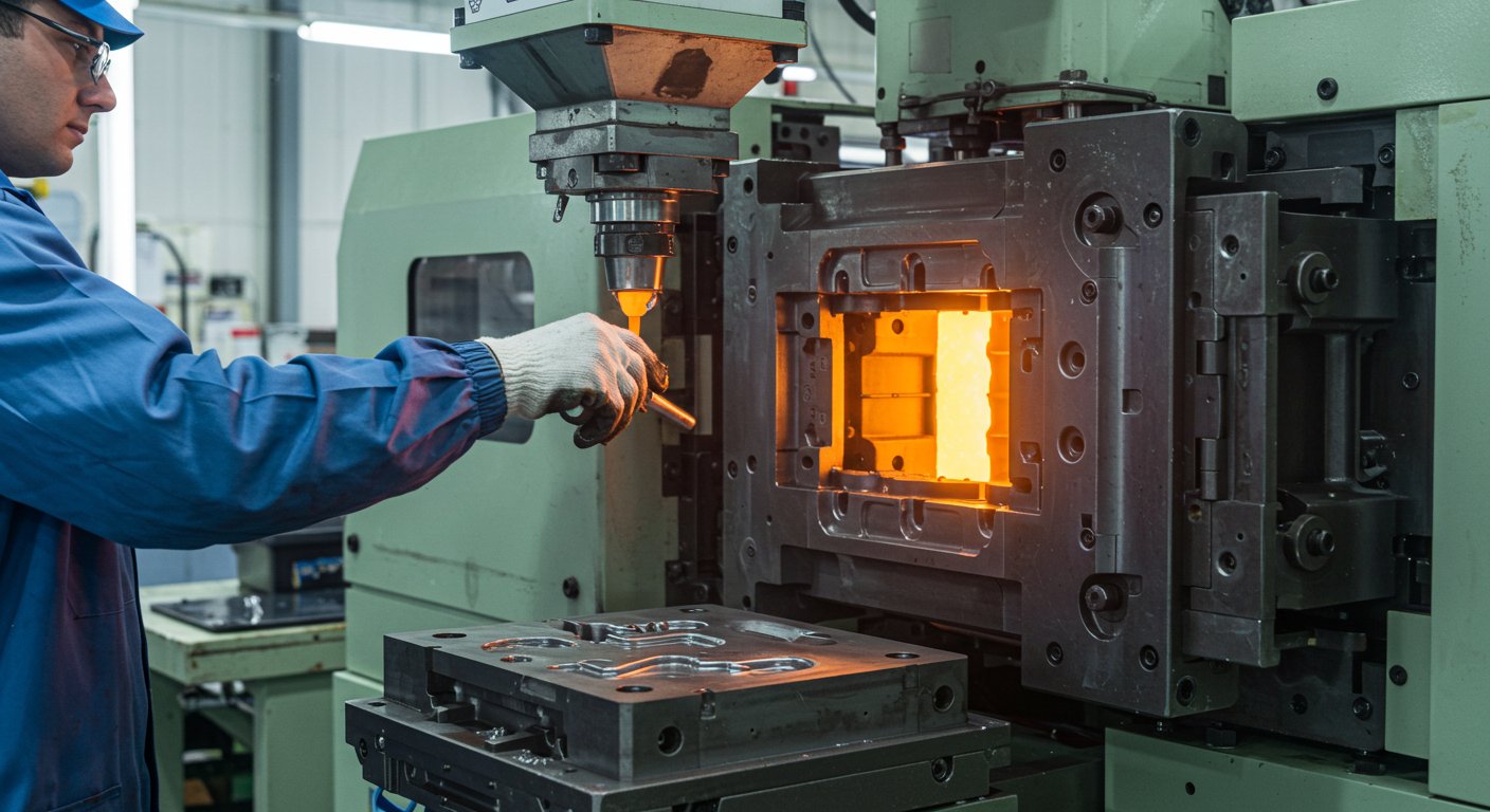 Литьё пластиковых деталей для декоративных элементов для электроники