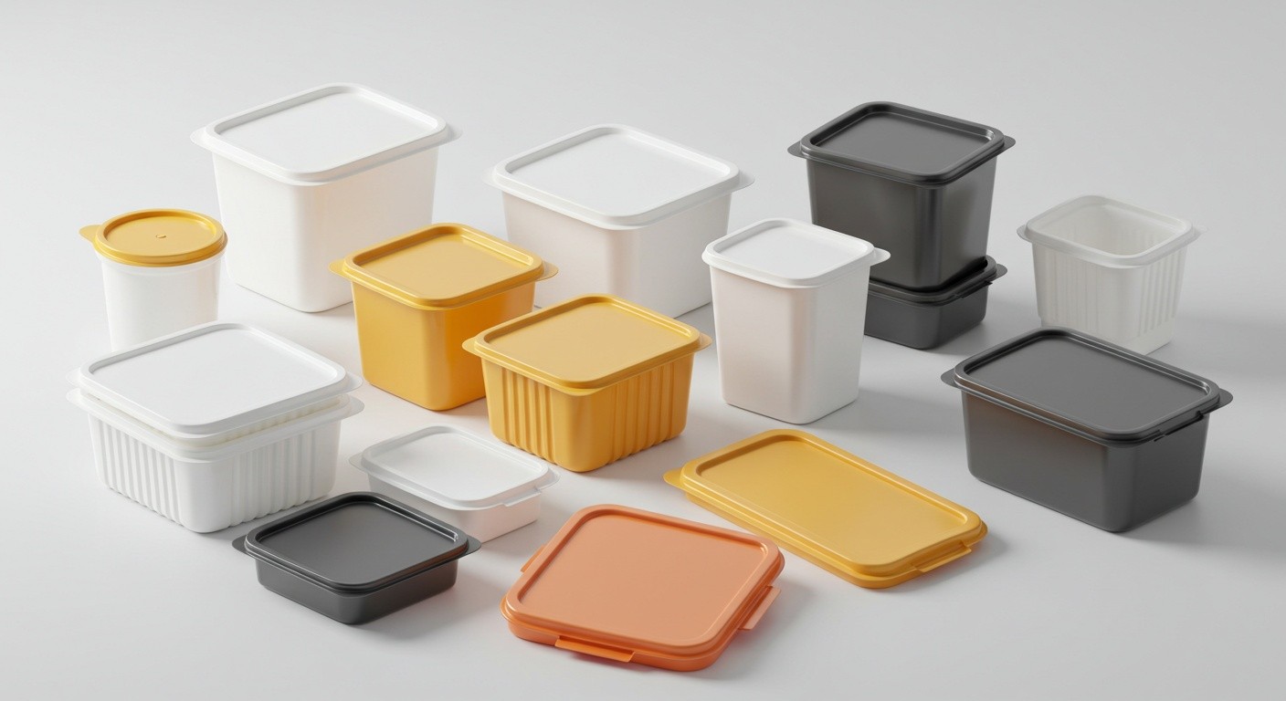 Пластиковые изделия эконом класса для упаковки