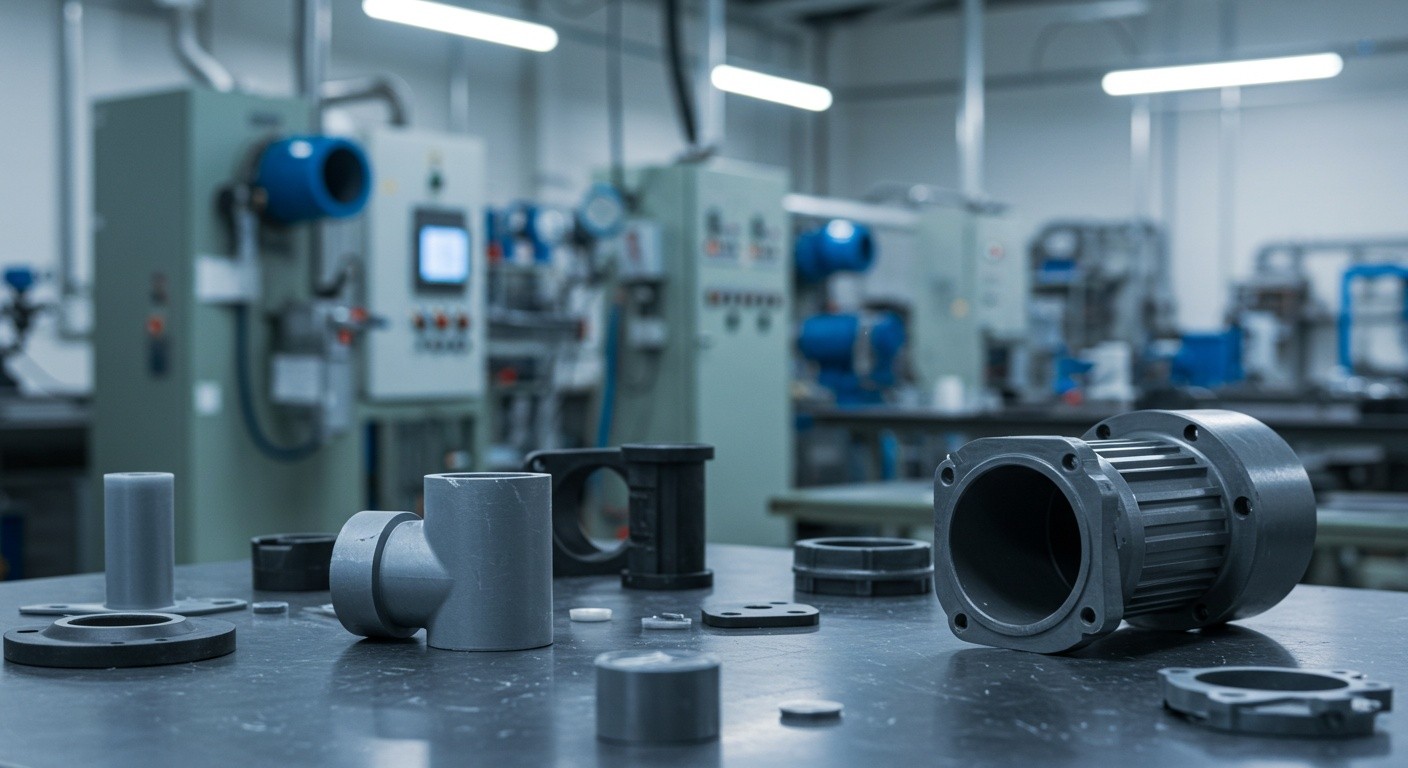 Пластиковые изделия эконом класса для промышленного оборудования