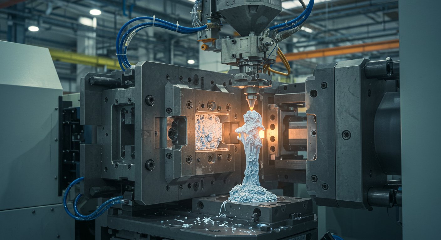 Литьё пластика для промышленных конструкций