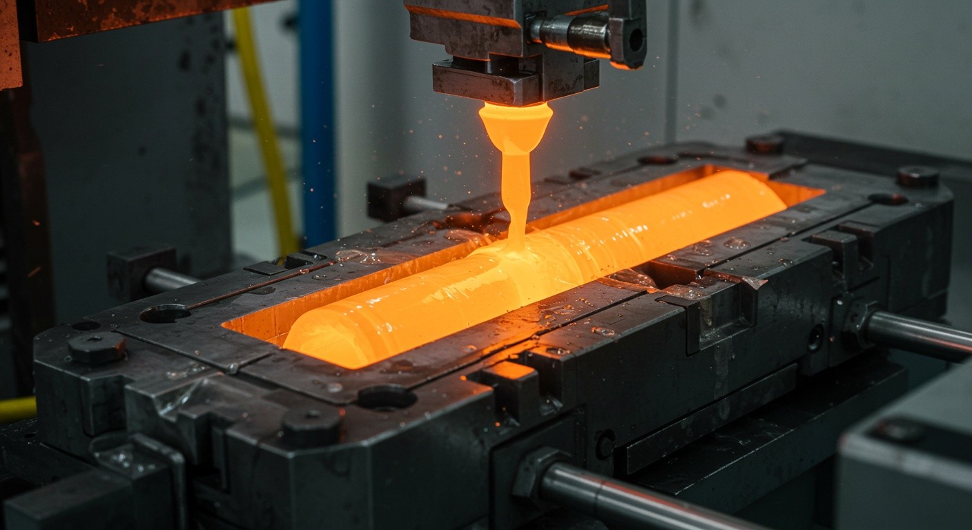 Литьё пластика для изоляционных труб