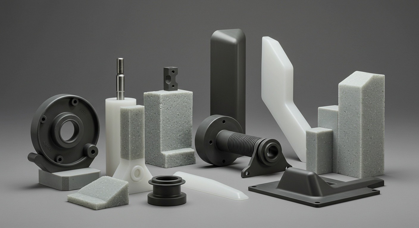 Высокопрочные пластиковые изделия для промышленного оборудования