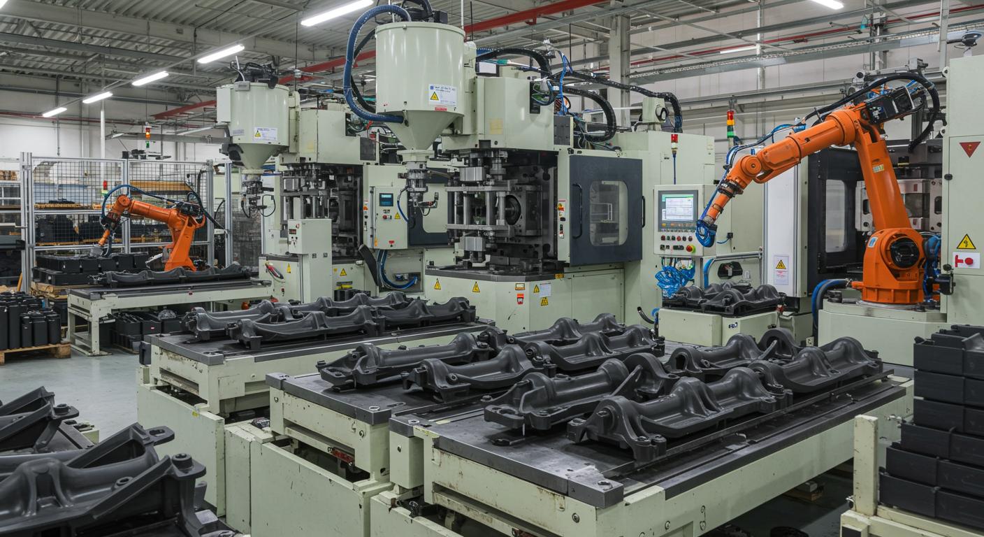 Серийное производство резиновых деталей сложной геометрии