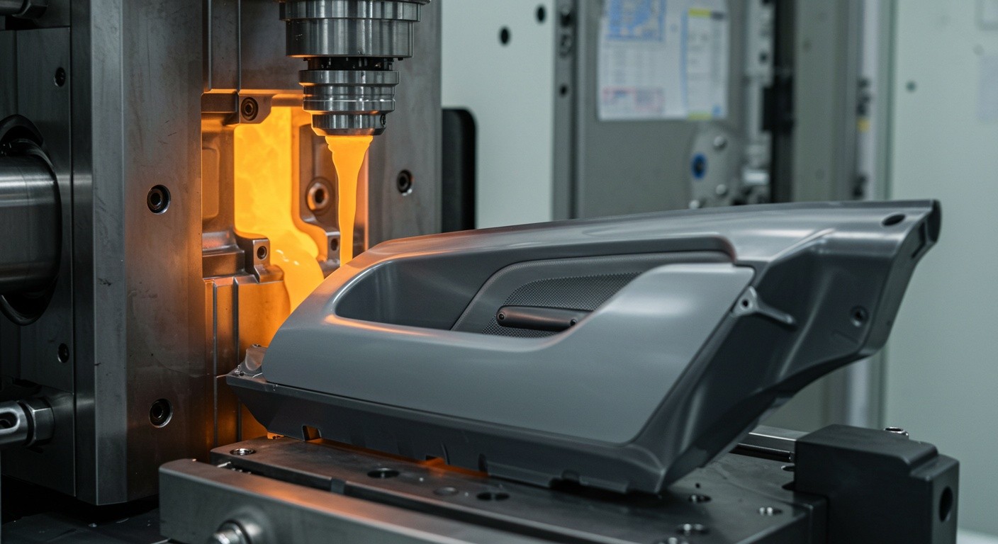 Литьё пластика для салонных компонентов