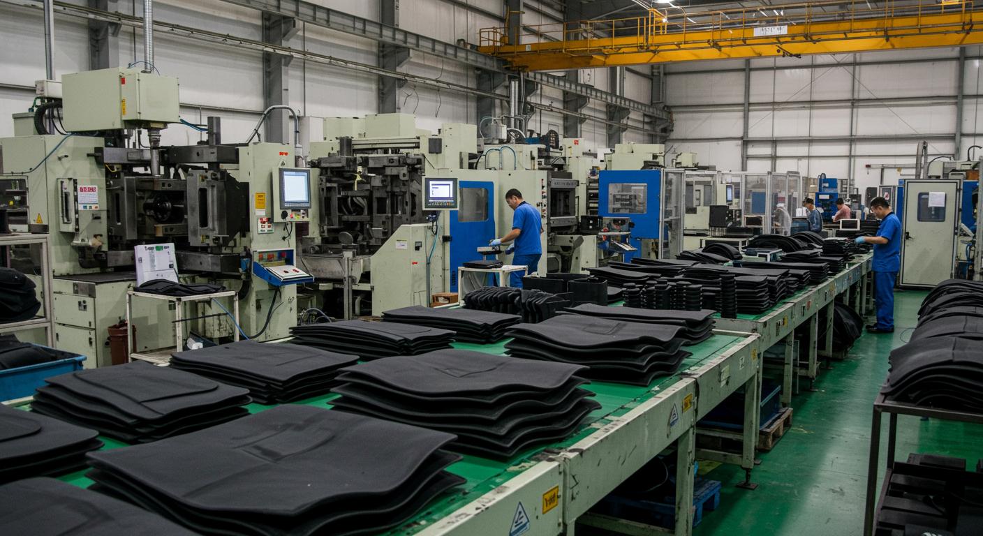 Серийное производство фасонных резиновых изделий