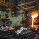 Литьё изделий и деталей для авиационной и космической отрасли крупных масштабов