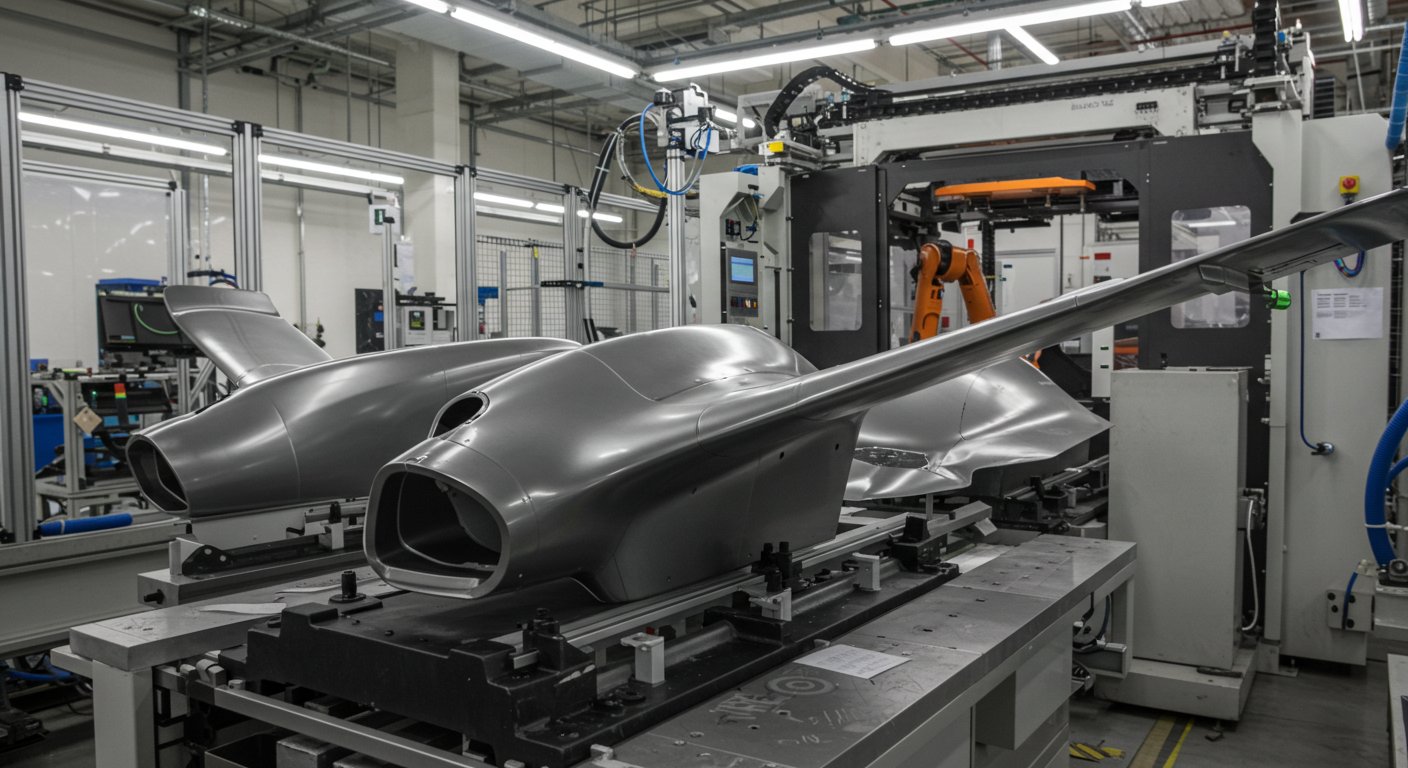 Серийное производство композитных деталей сложной геометрии