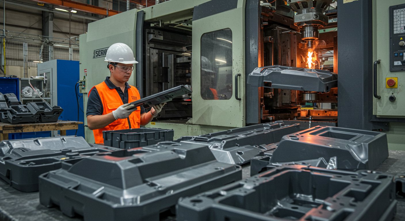 Изготовление пластиковых деталей конструкционного назначения для бытовой техники