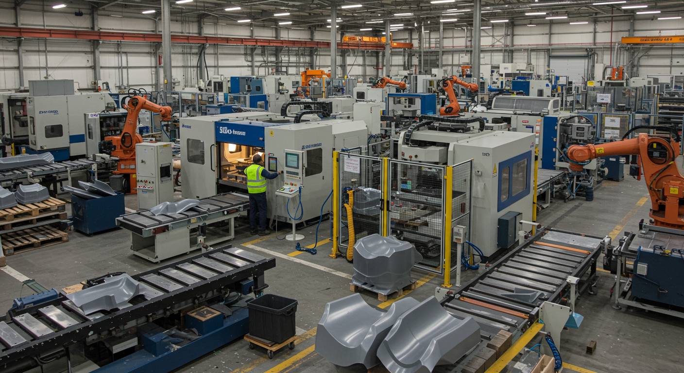 Серийное производство фасонных композитных изделий