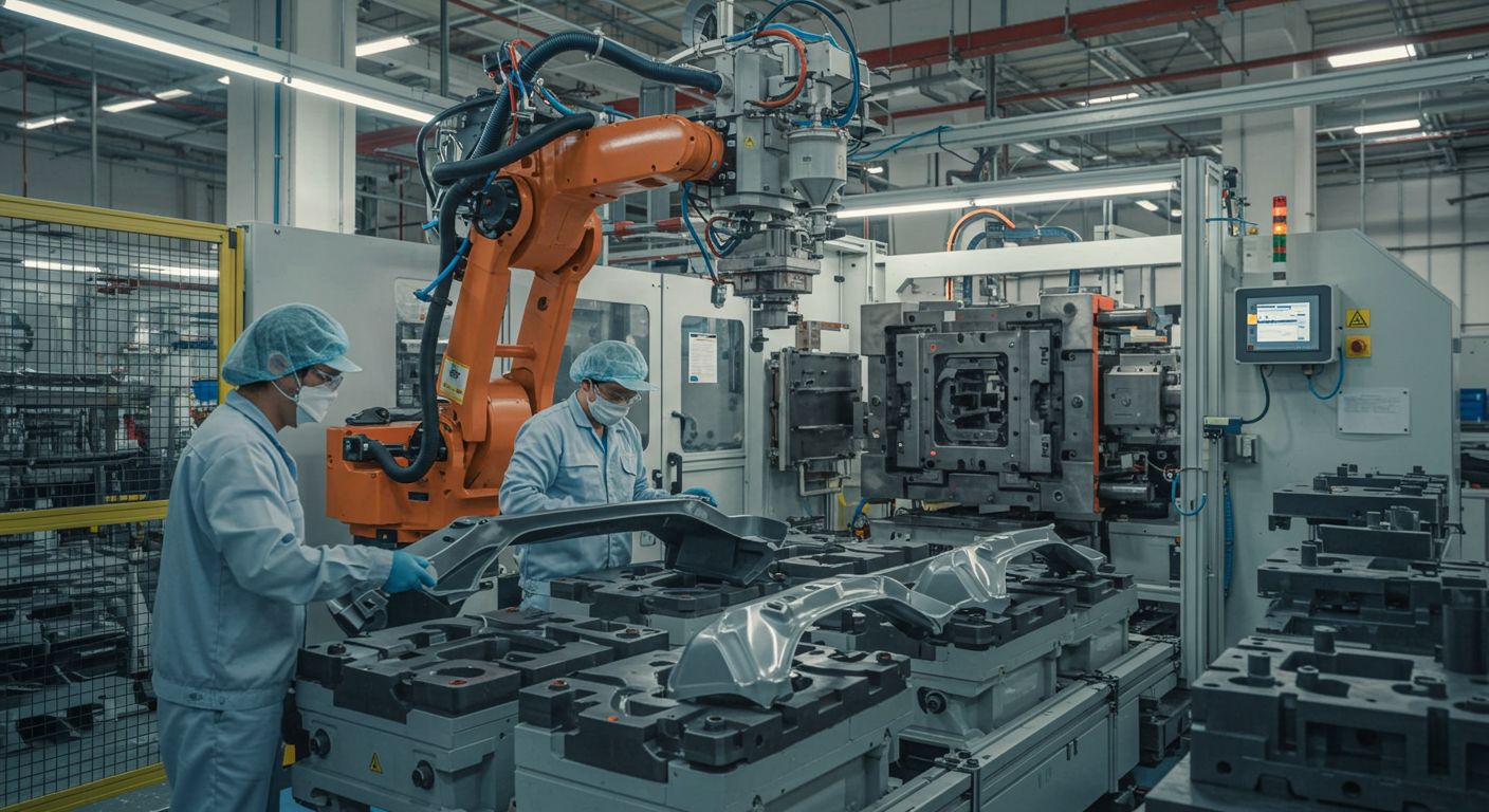 Изготовление пластиковых деталей конструкционного назначения для автомобильной промышленности