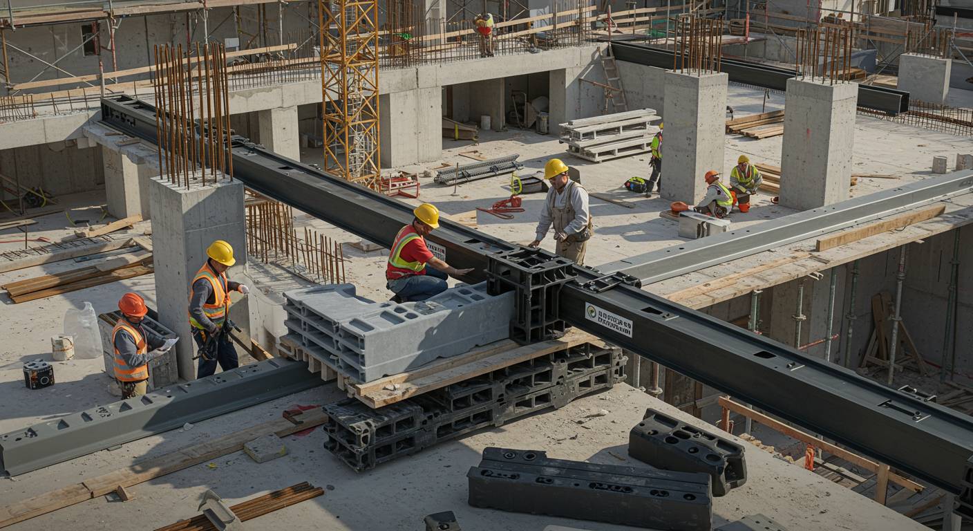 Износостойкие пластиковые изделия для строительной отрасли