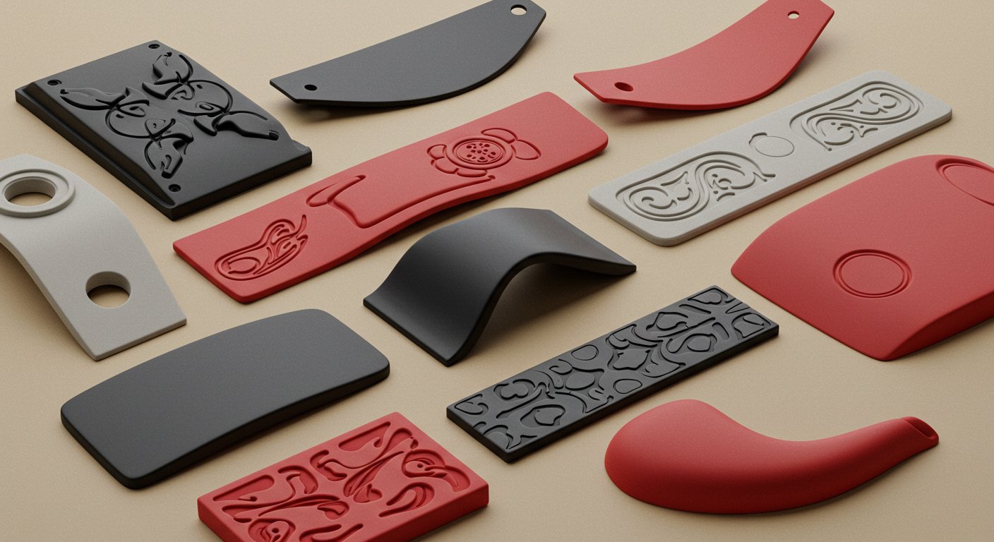 Проектирование резиновых деталей и изделий с декоративной функцией