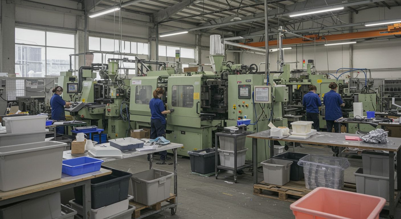 Пластиковый органайзер средней прочности для дома