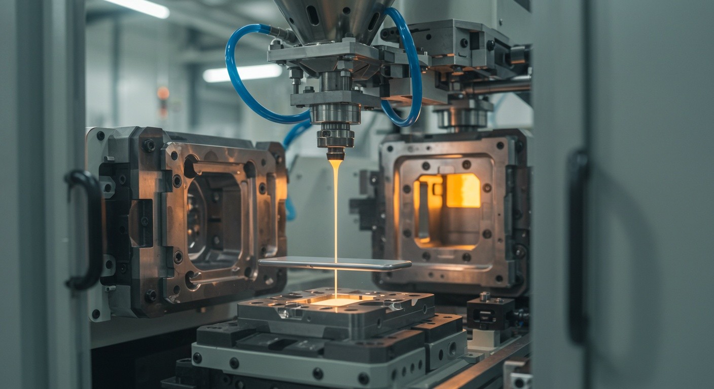 Литьё пластика для элементов бытовой электроники