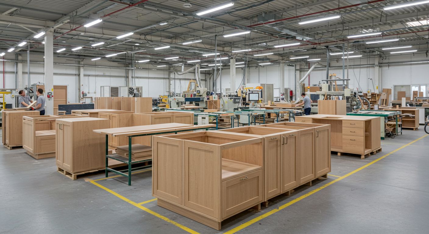 Серийное производство корпусной мебели
