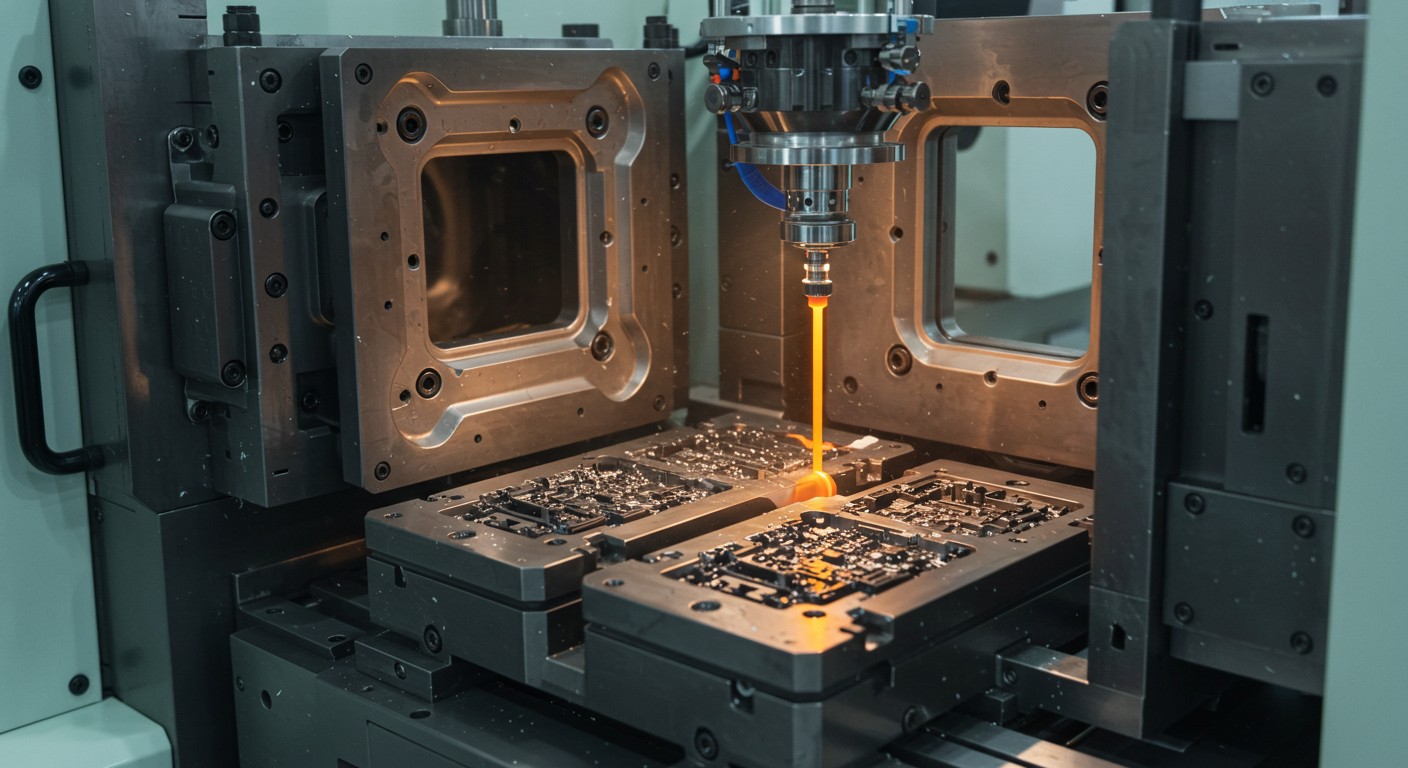 Литьё пластика для промышленных электронных устройств